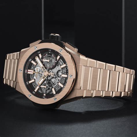 hublot king gold chronograph|hublot chronograph big bang.